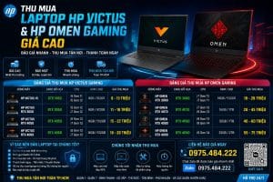 Thu Mua Laptop Hp Victus Và Hp Omen Gaming Rtx Giá Cao Tại Tp.hcm