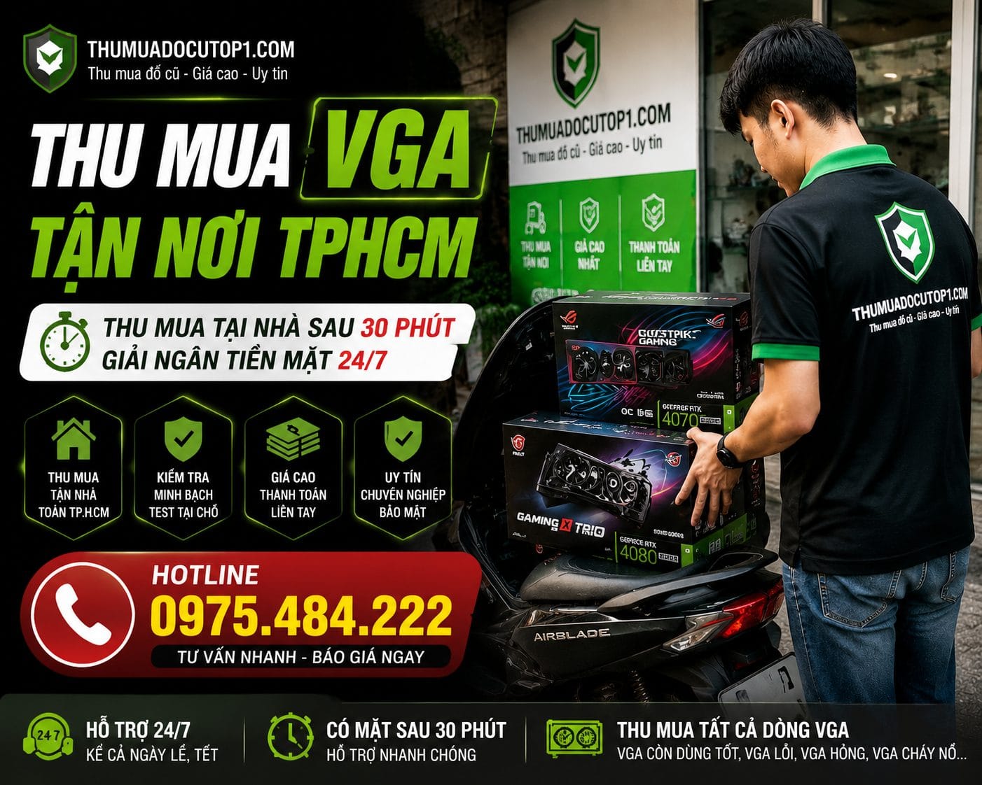 Dịch Vụ Thu Mua Vga Tận Nơi Tphcm Uy Tín Nhanh Chóng